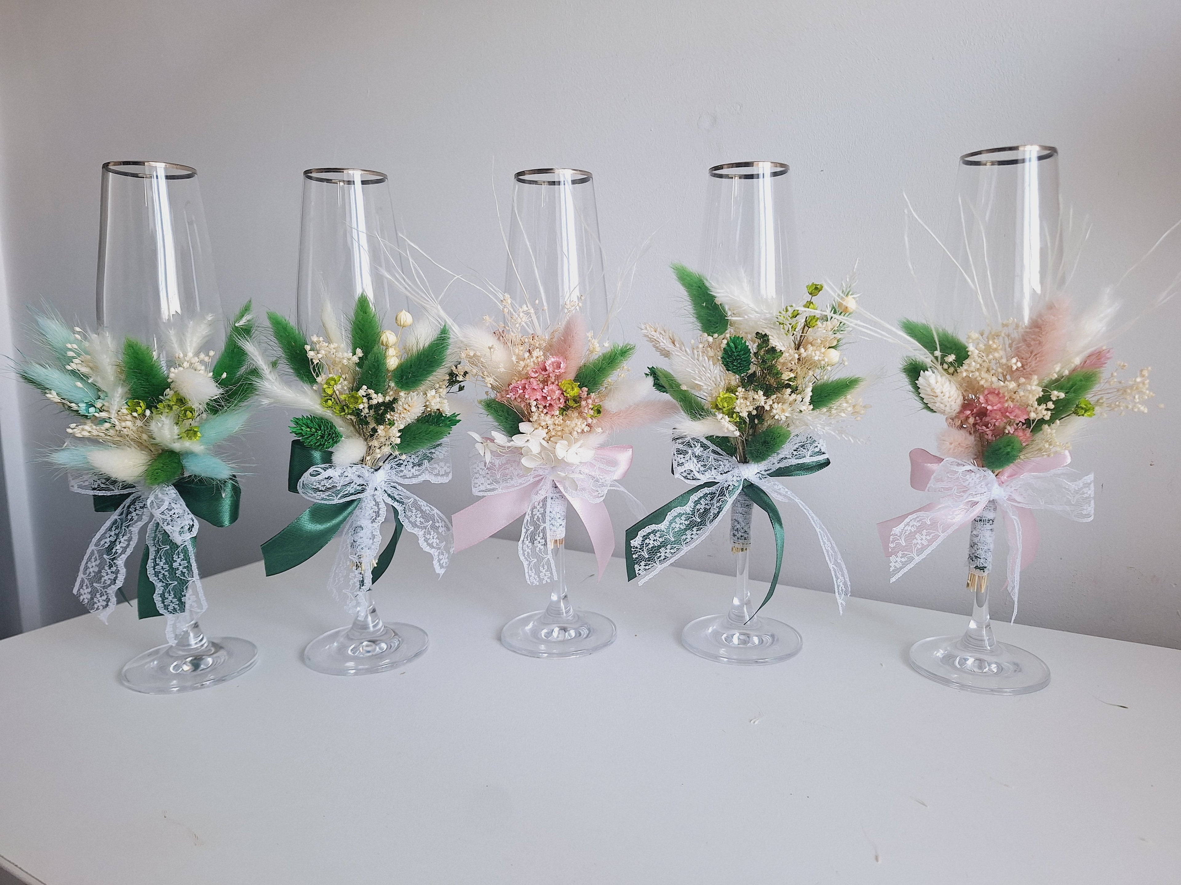 Pahare cristal /sticla nuntă