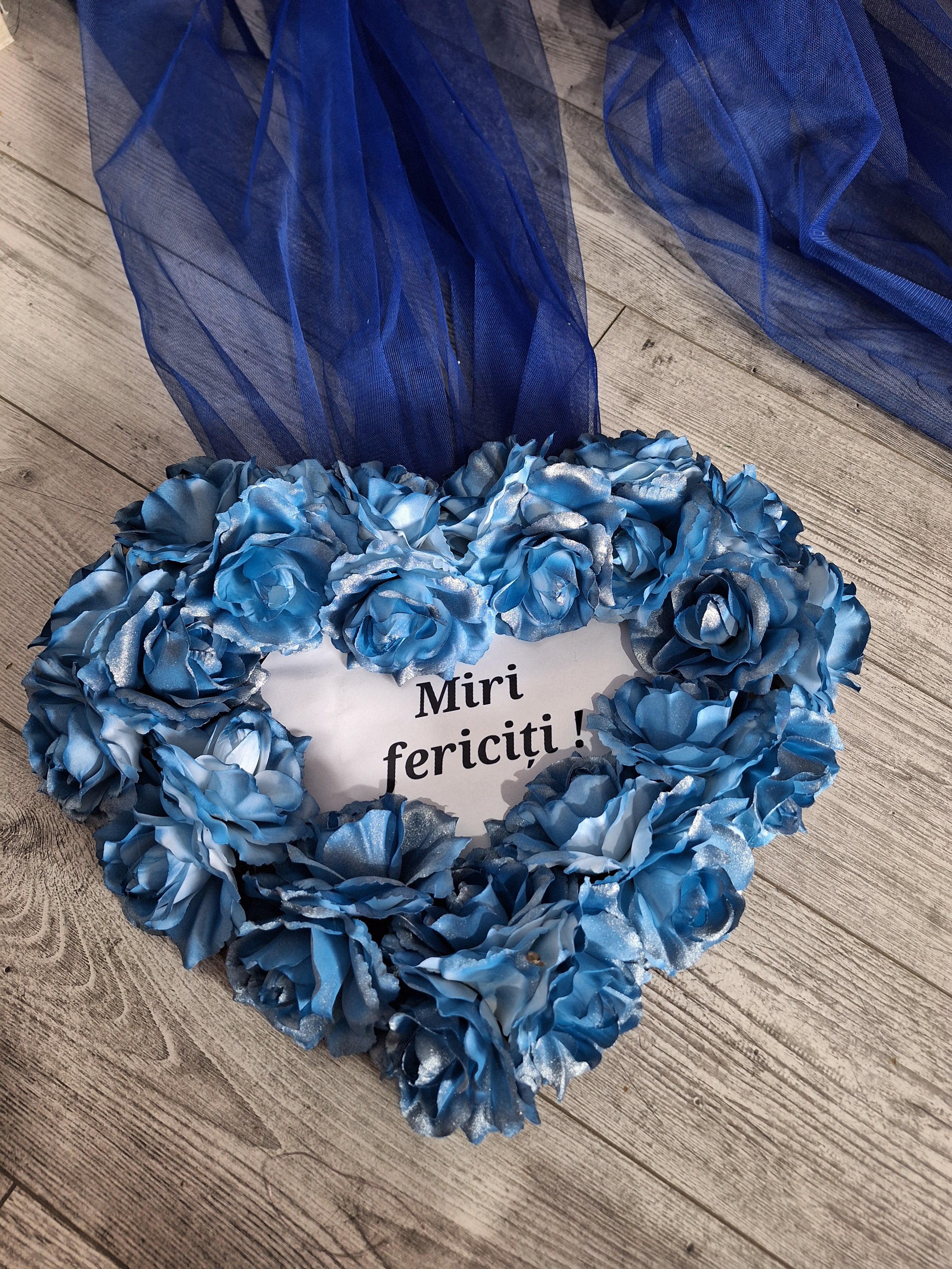 Aranjament floral mașină Miri/Nași