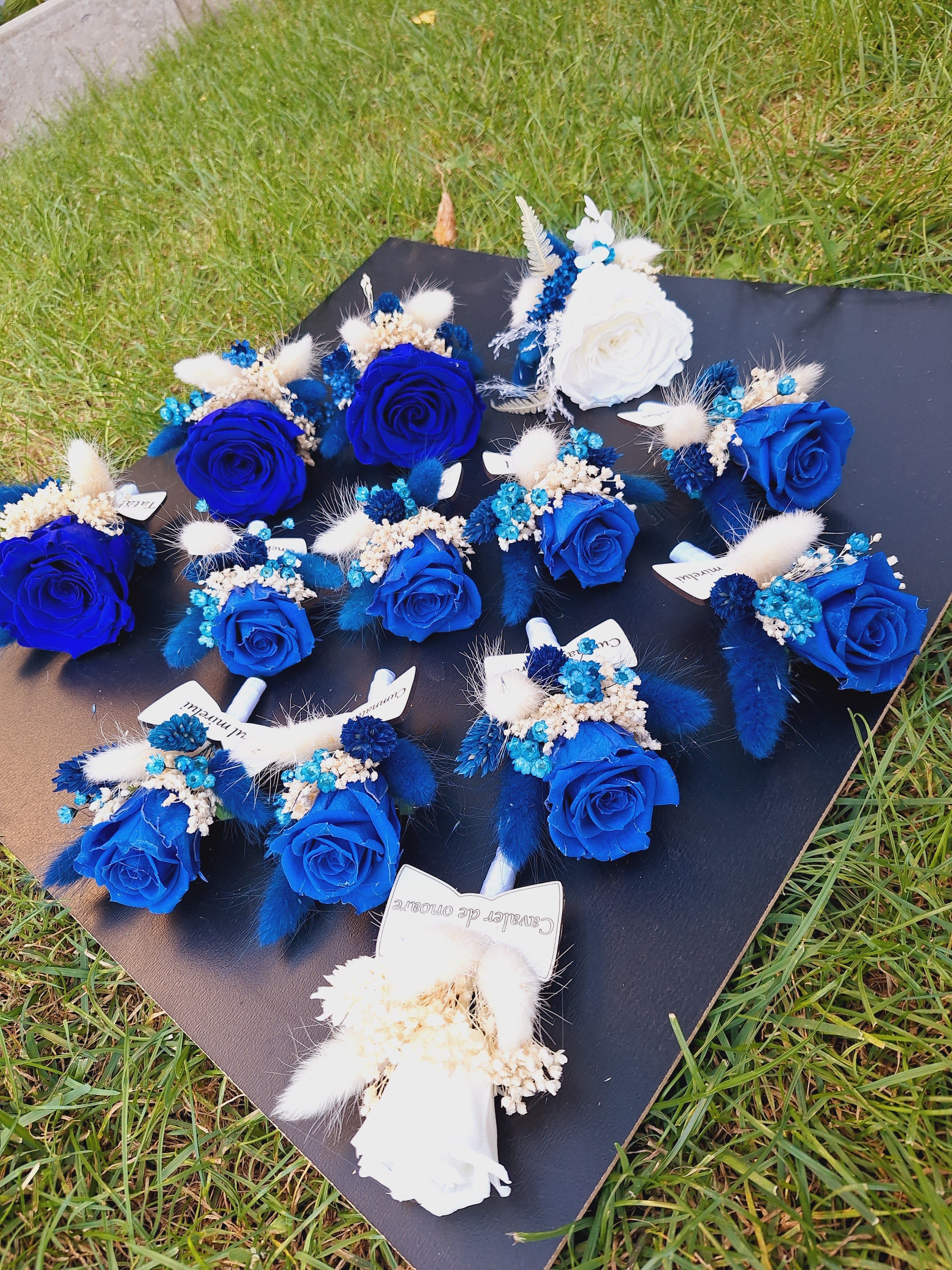 Cocarde și Brățări flori criogenate