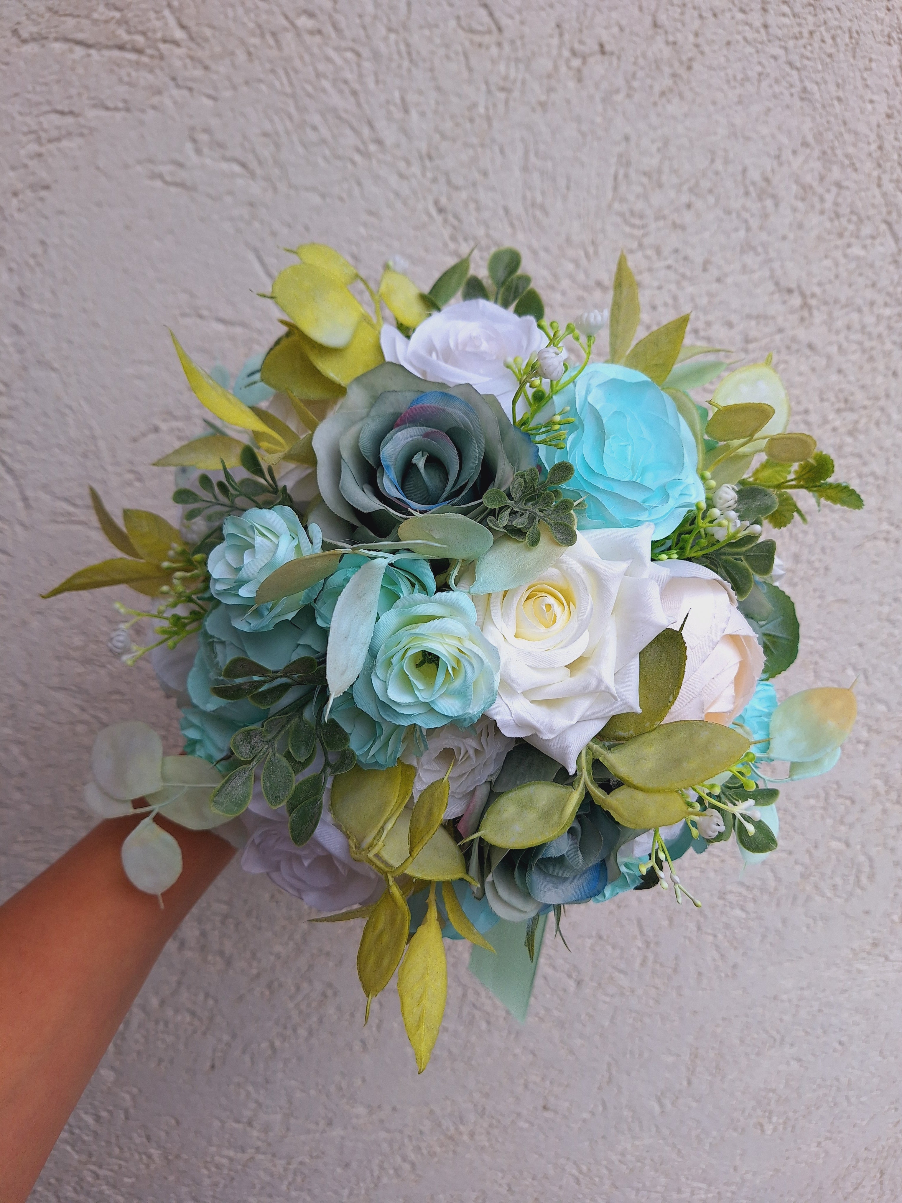 Buchet flori mătase