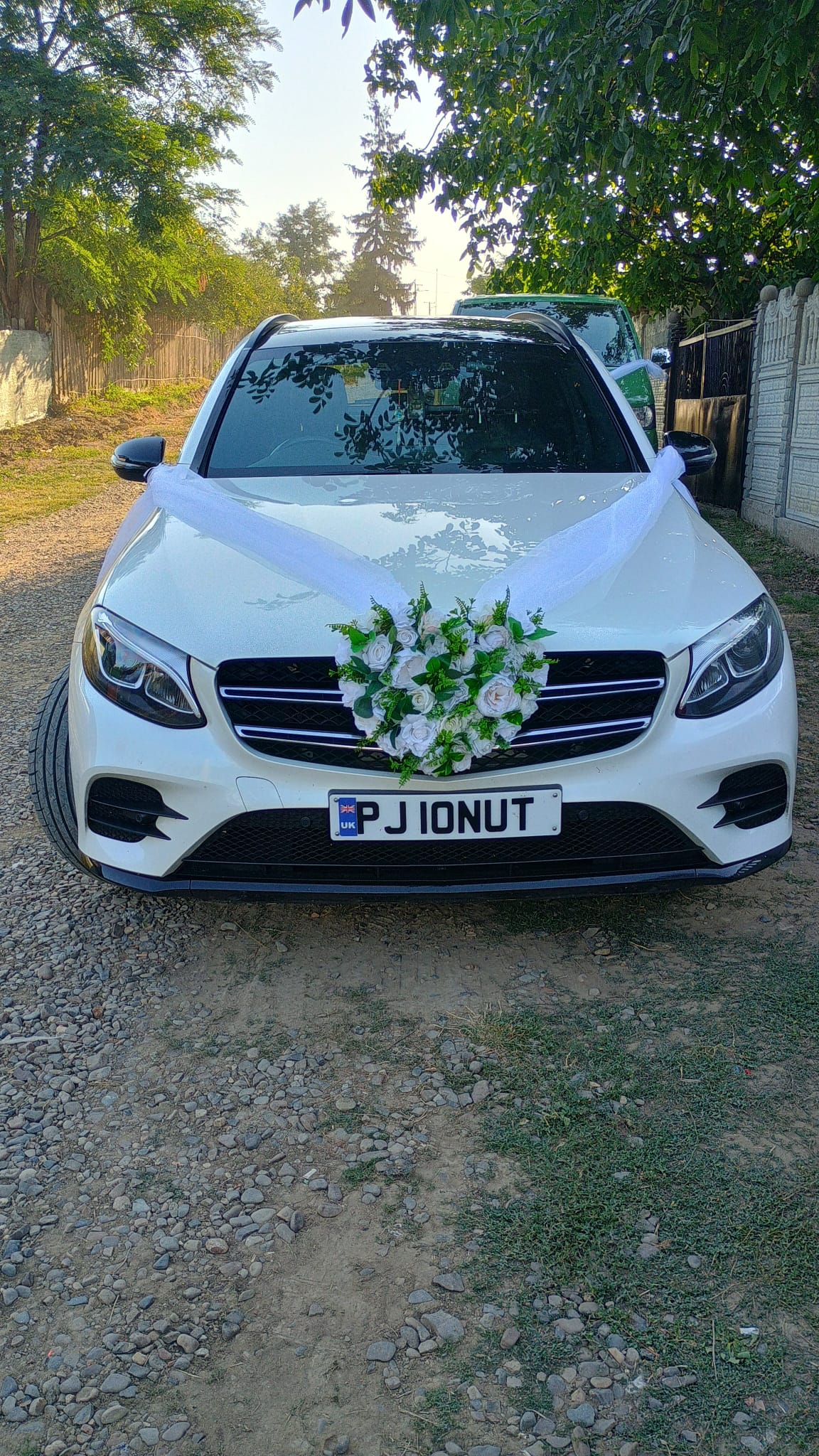 Aranjament floral mașină Inimă