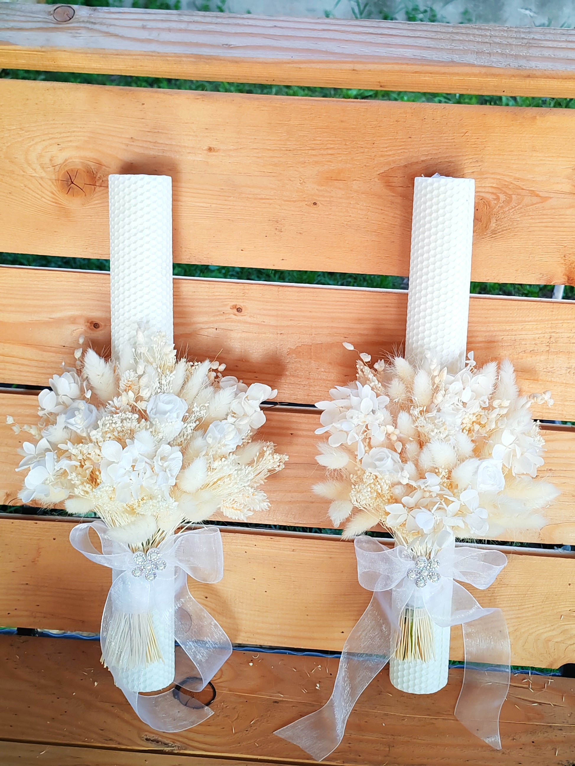 Lumânări și buchet criogenate