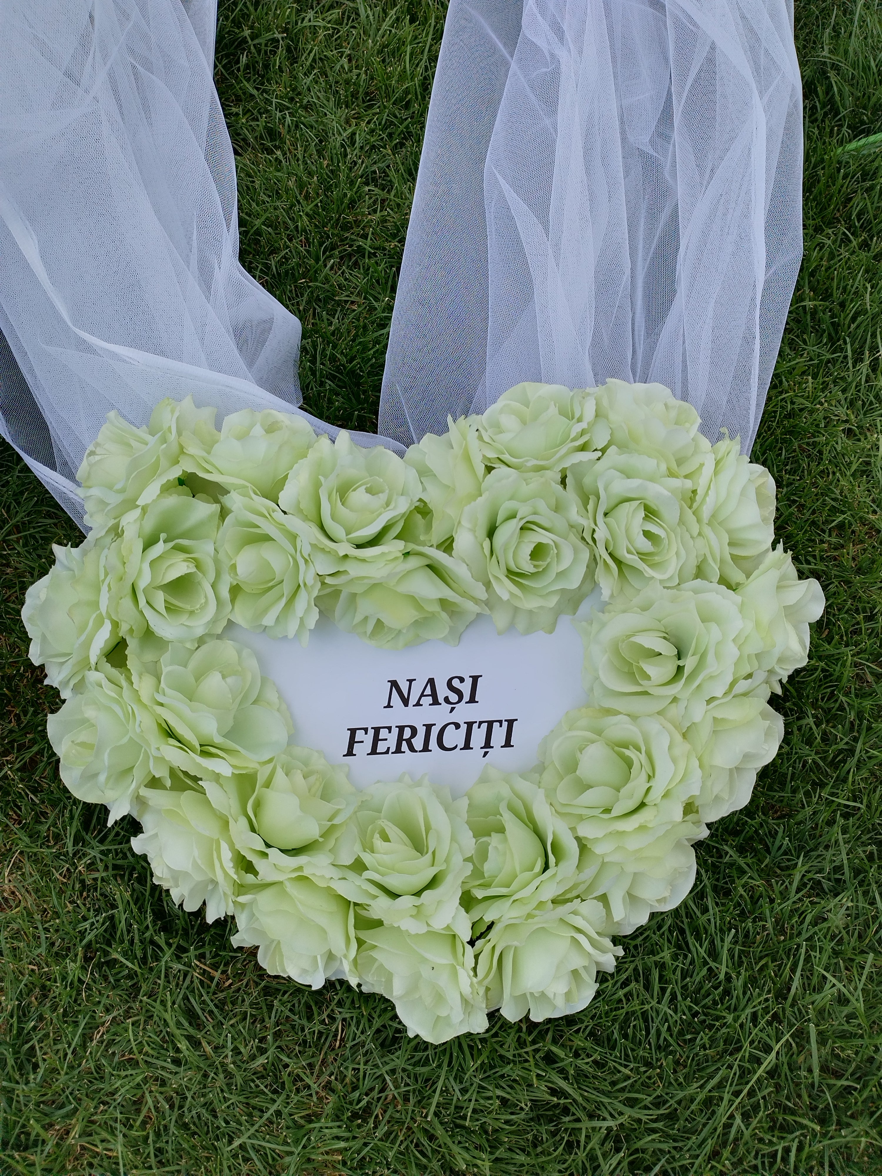 Aranjament floral mașină Miri/Nași