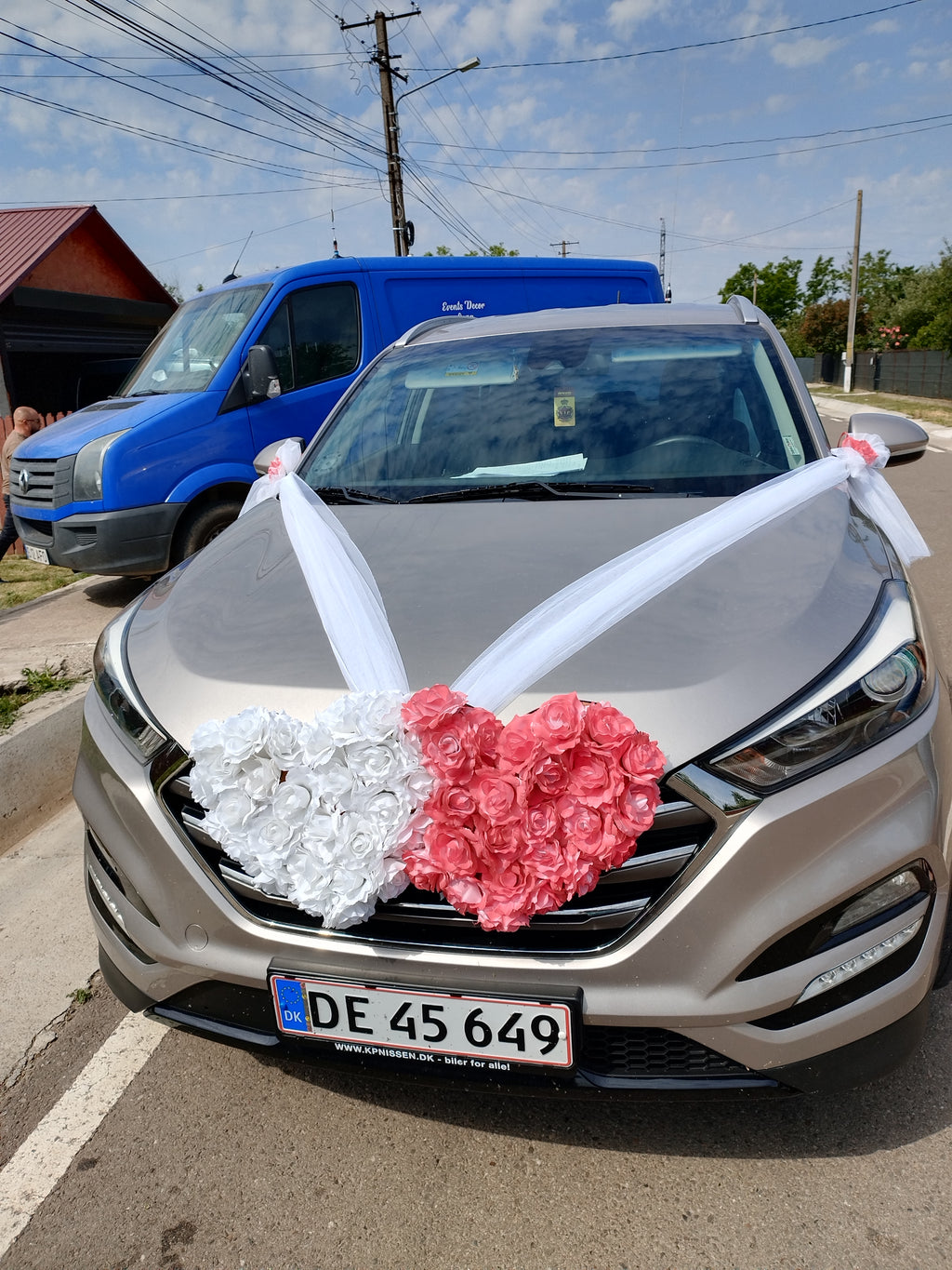 Aranjament floral Inimă dublă