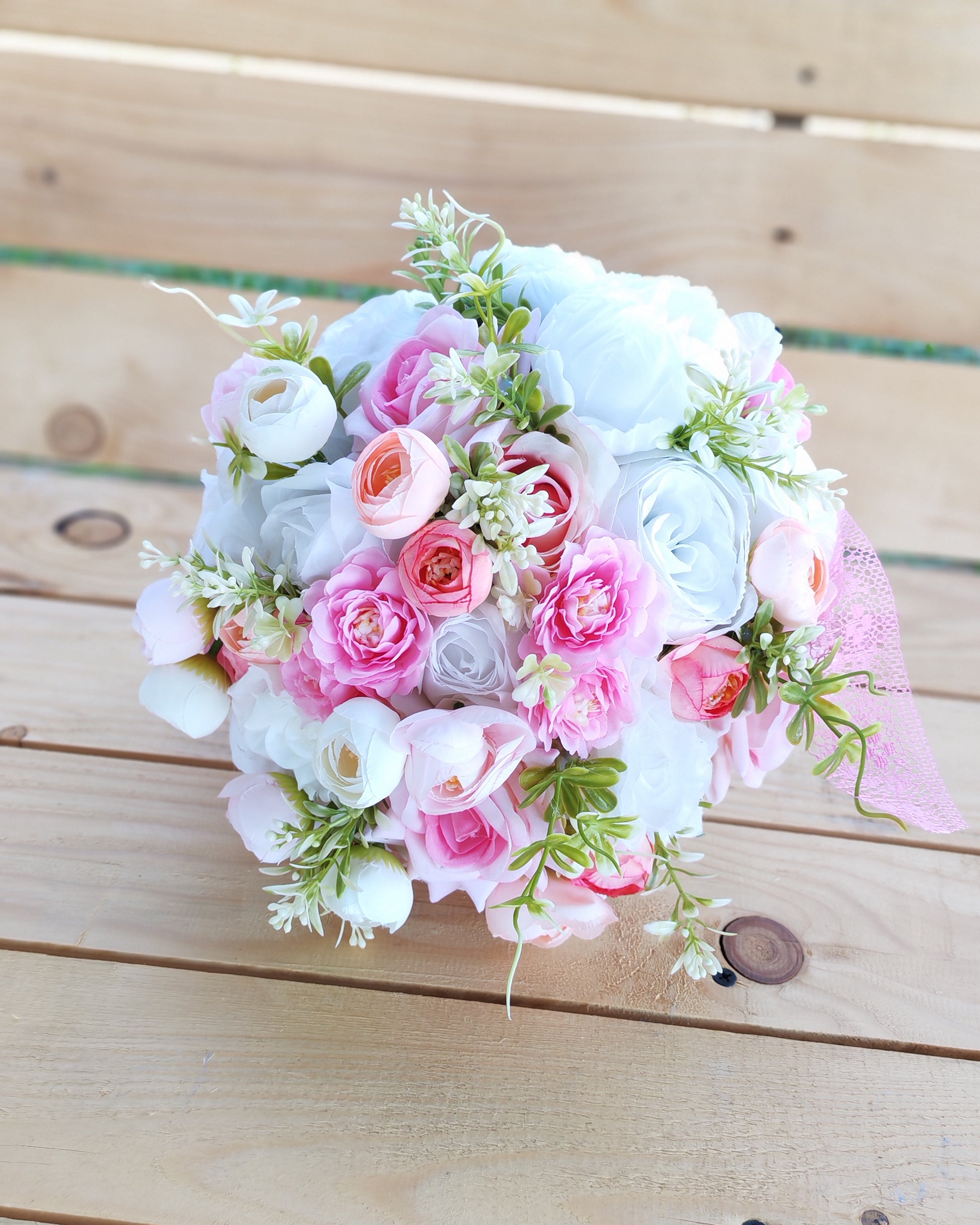 Buchet flori mătase