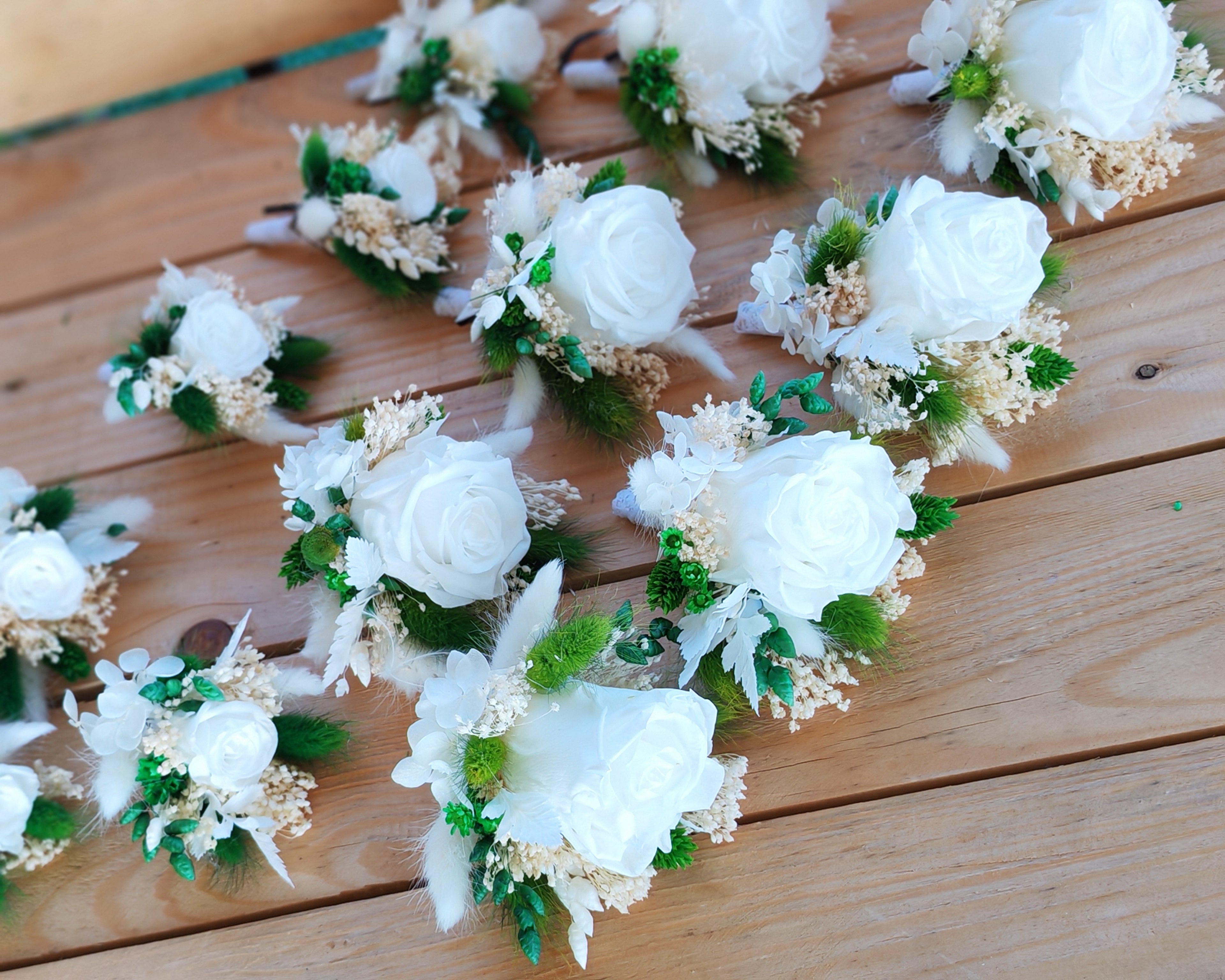 Brățări și Cocarde alb verde