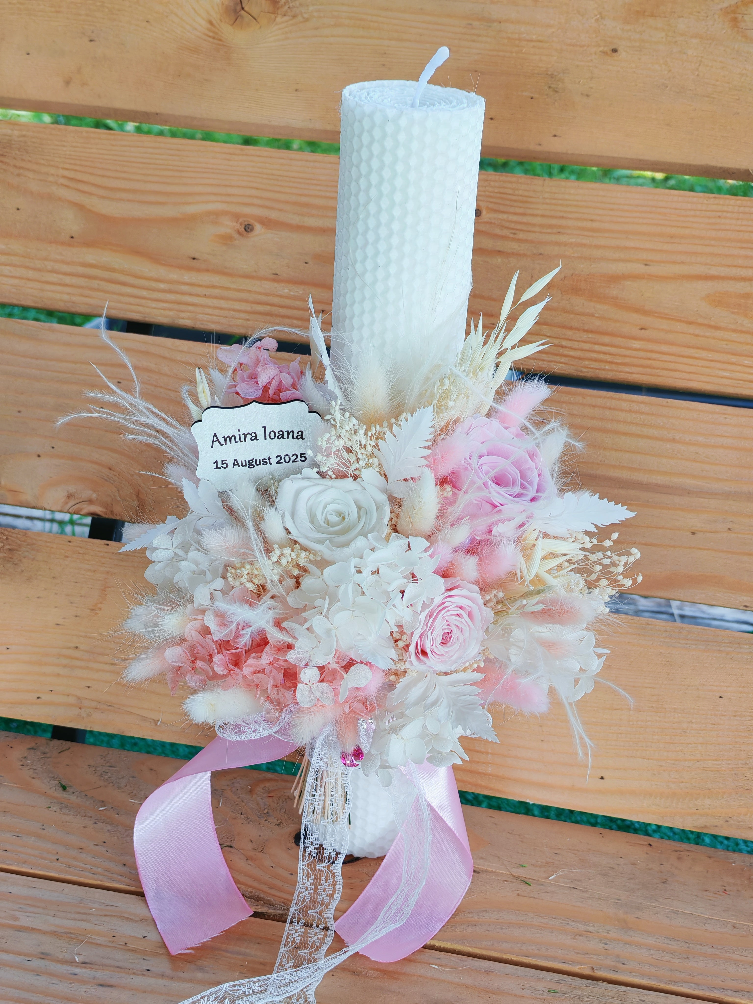 Lumânare botez criogenat