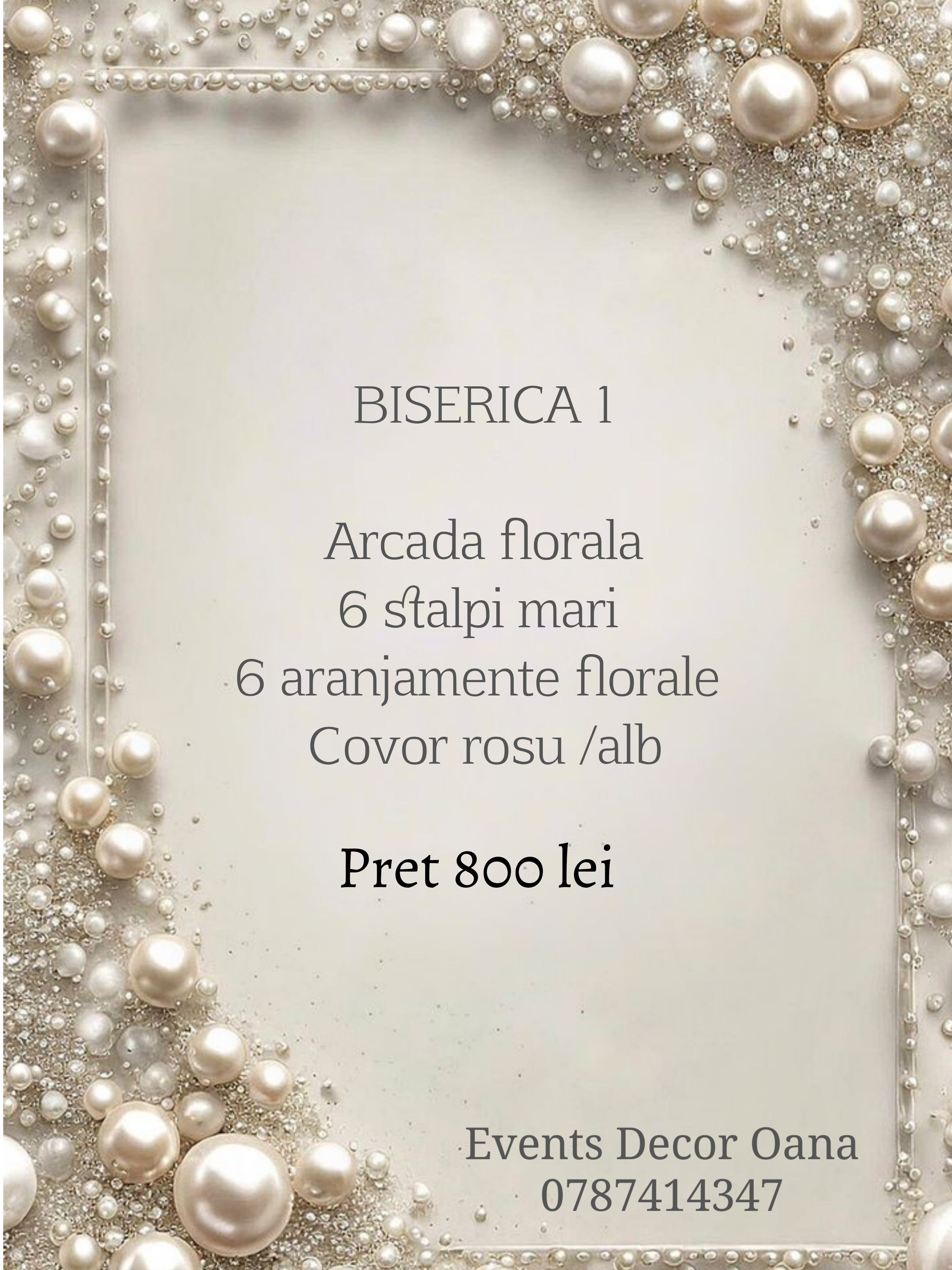 Pachete decor "Biserica"