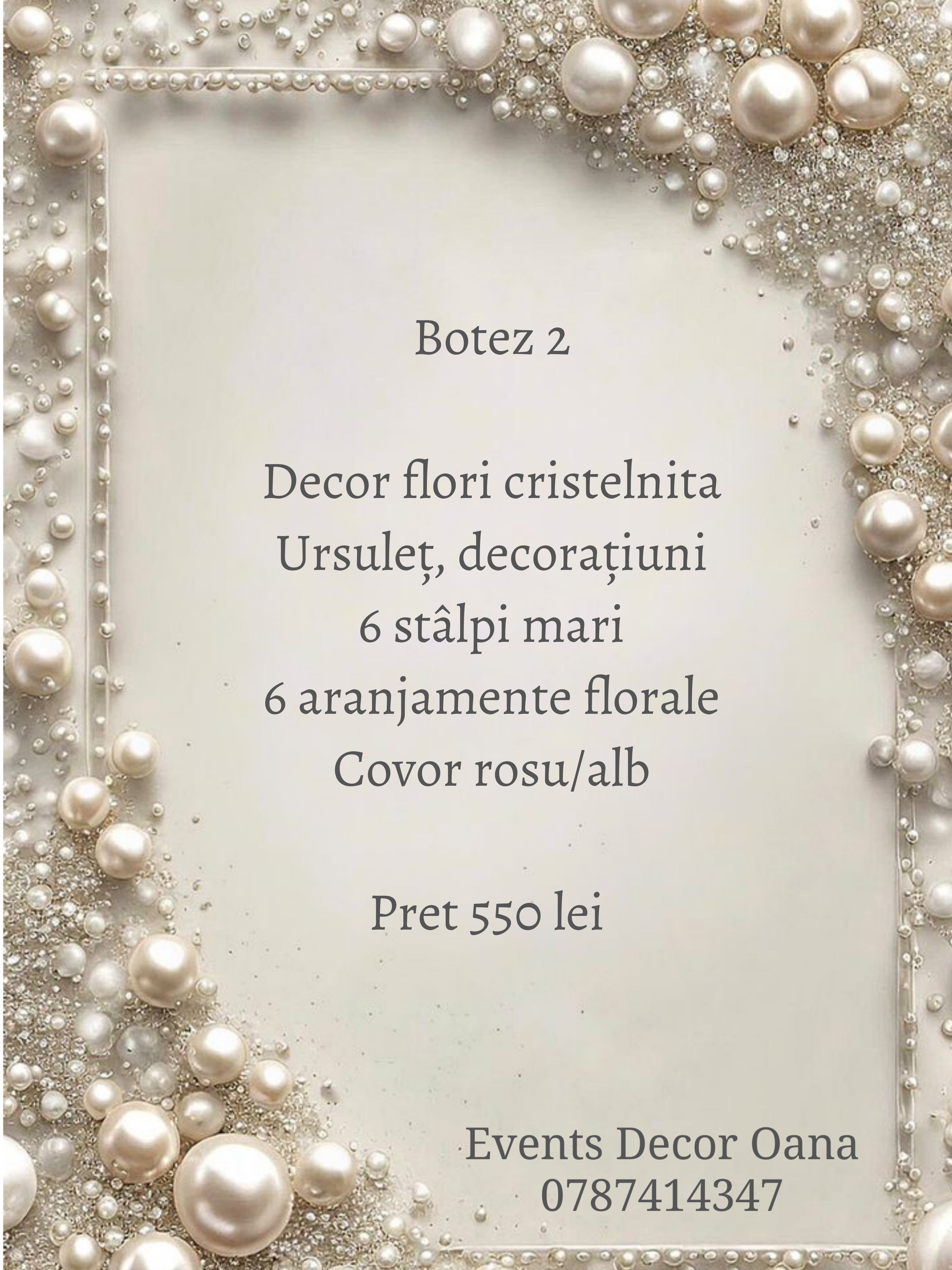 Pachete decor "Botez"