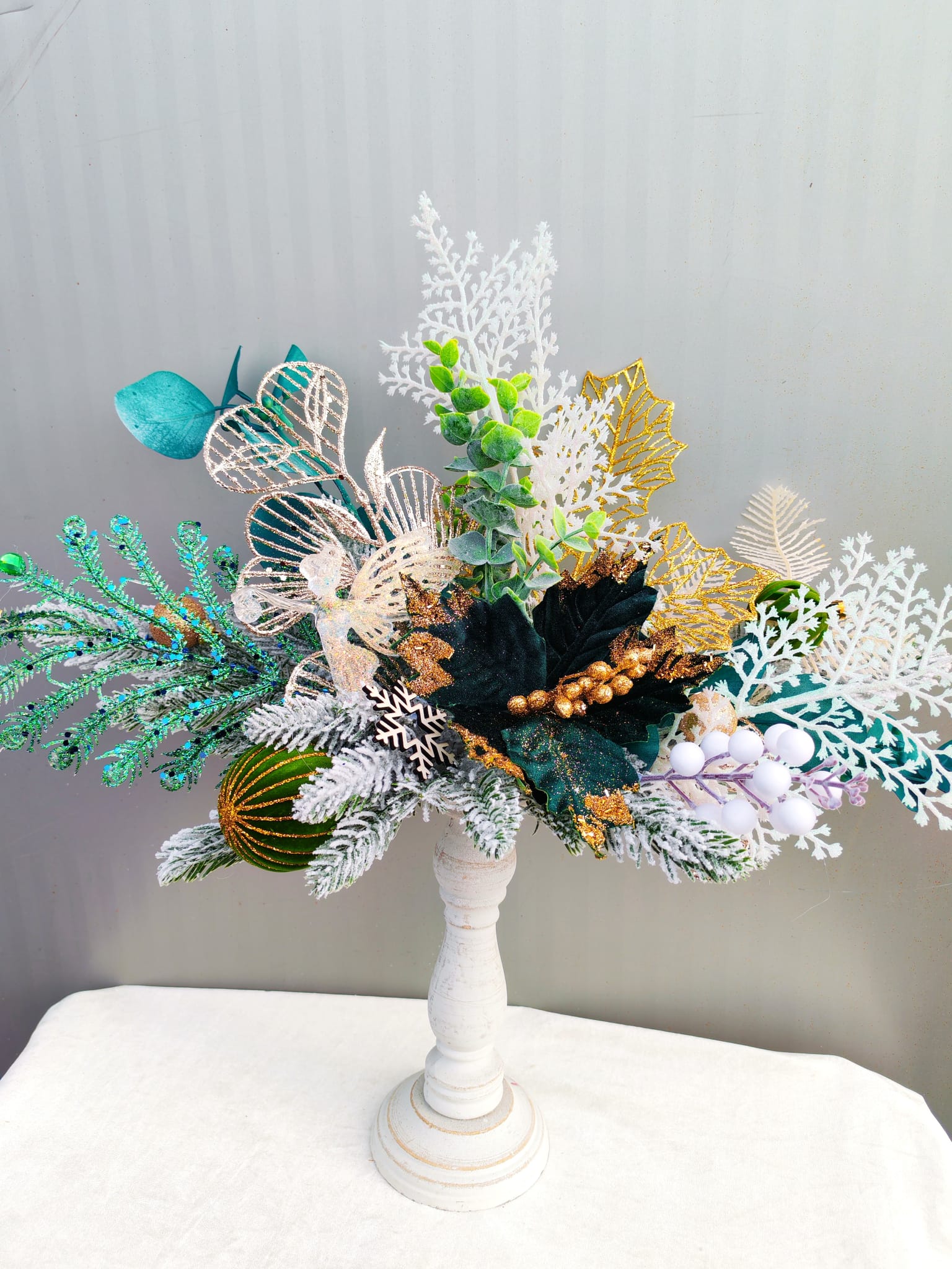 ARANJAMENT CRACIUN SUPORT INALT VERDE