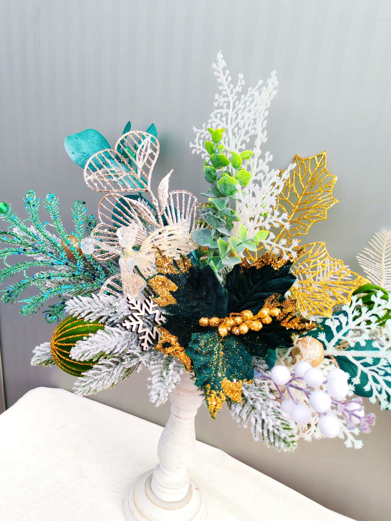 ARANJAMENT CRACIUN SUPORT INALT VERDE