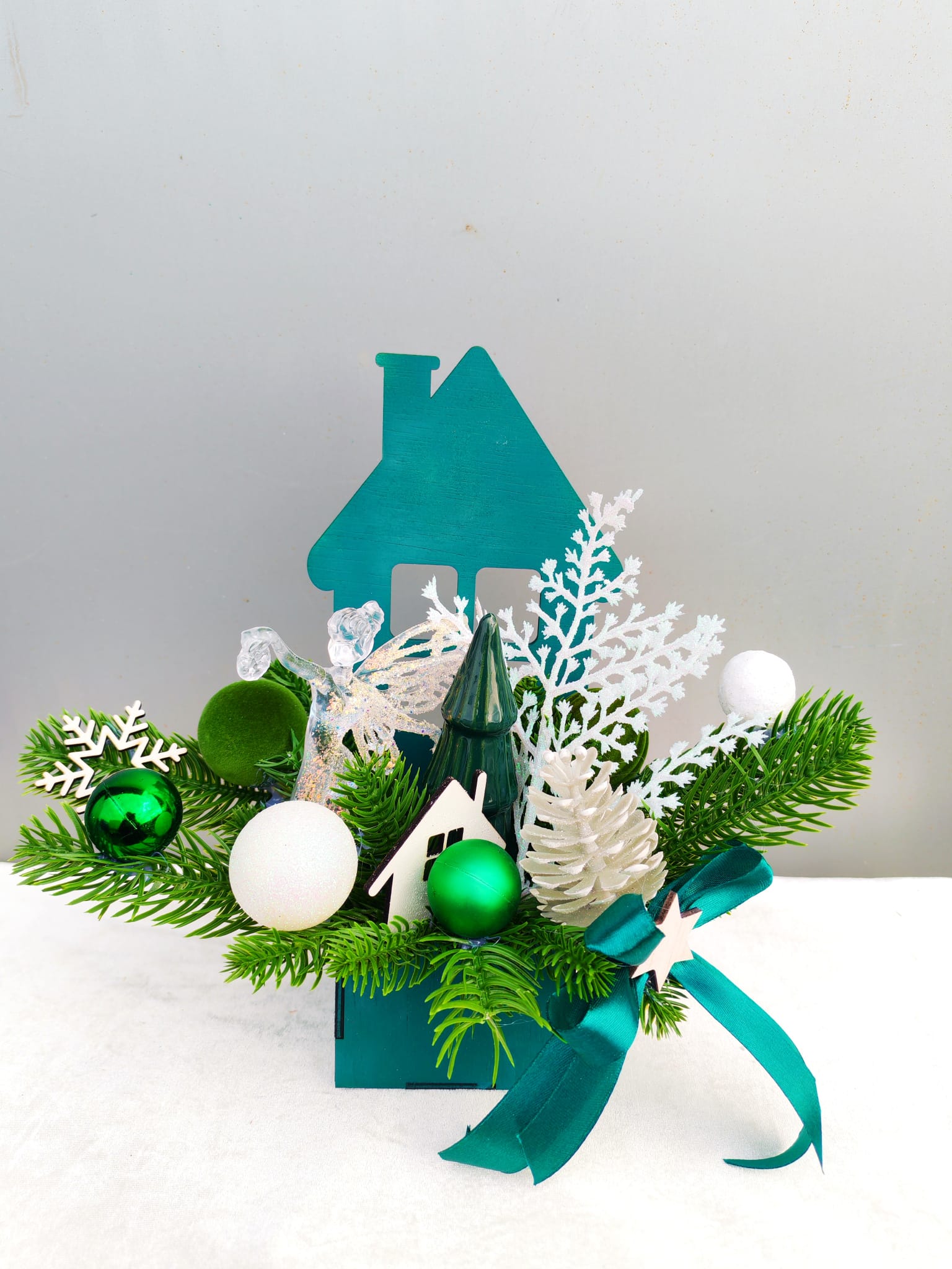 CASUTA CRACIUN VERDE