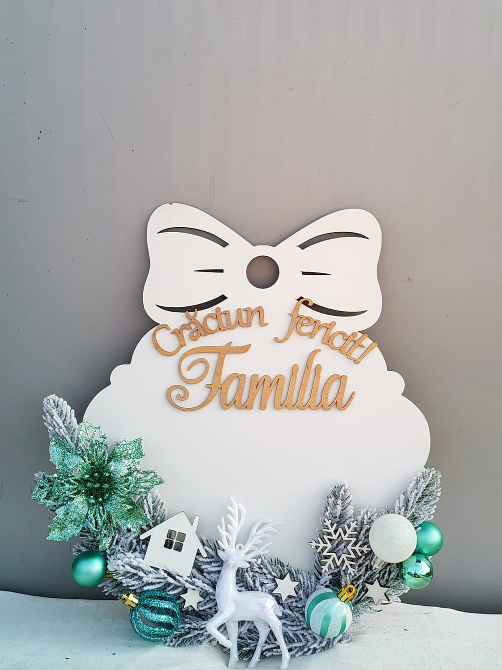 Coronite craciun Familia