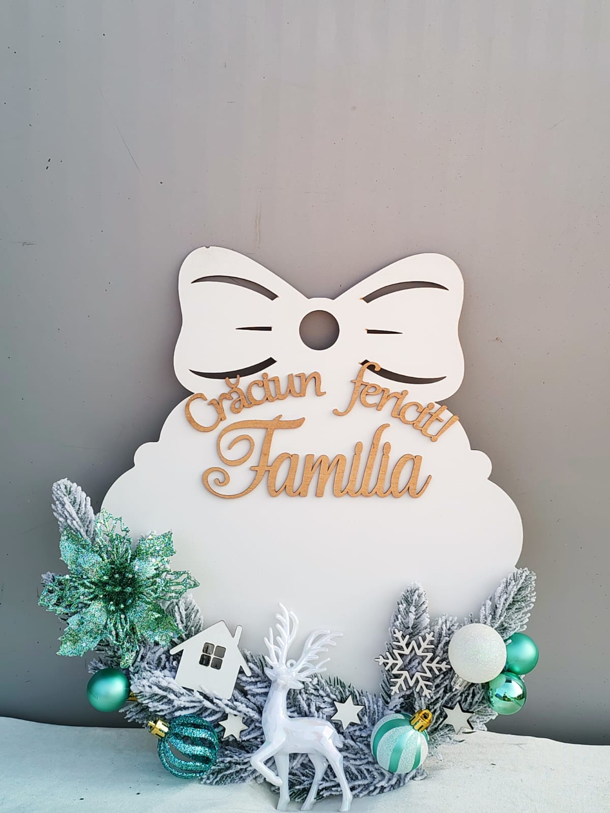 Coronite craciun Familia