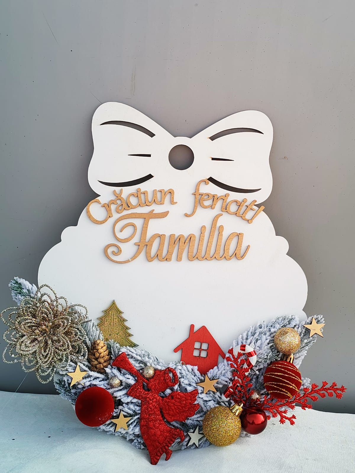 Coronite craciun Familia