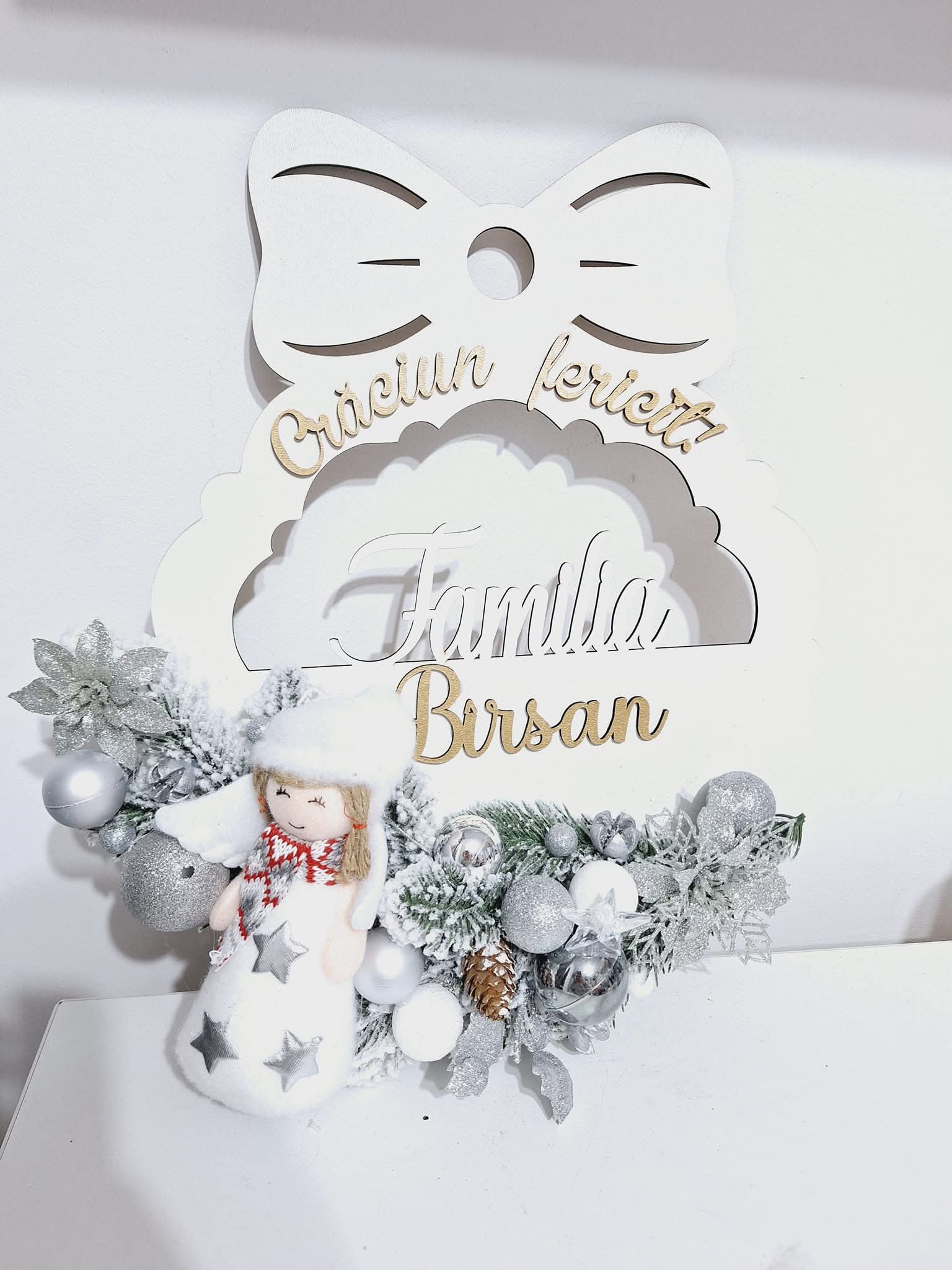 Coronite craciun Familia