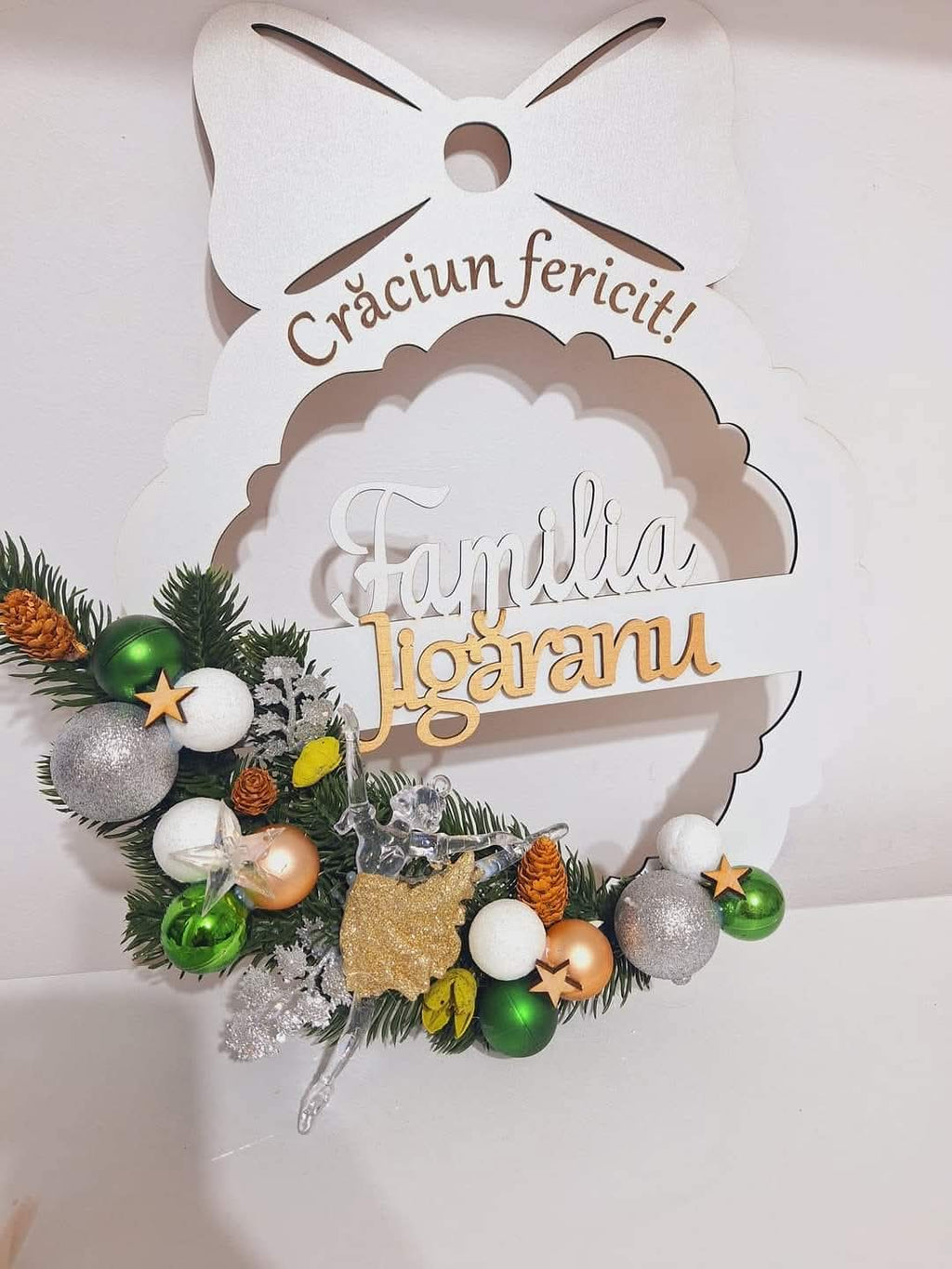 Coronite Craciun familia