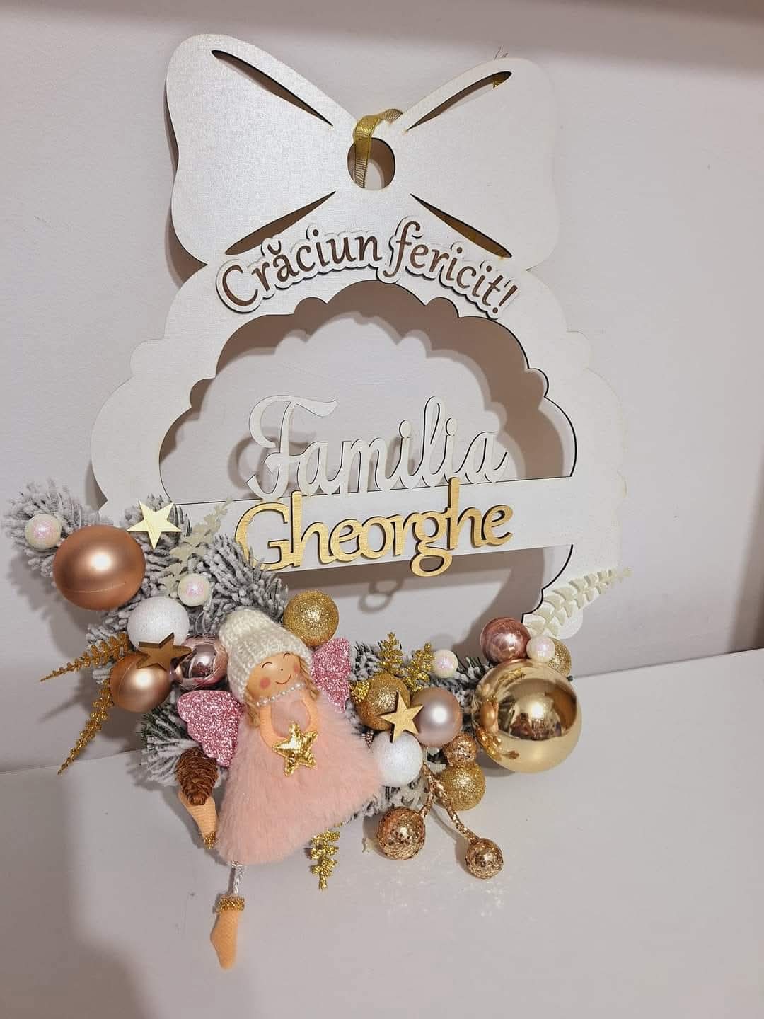 Coronite Craciun familia