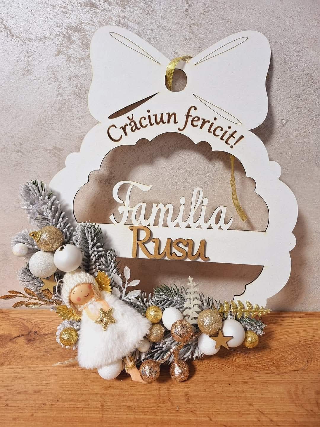 Coronite Craciun familia