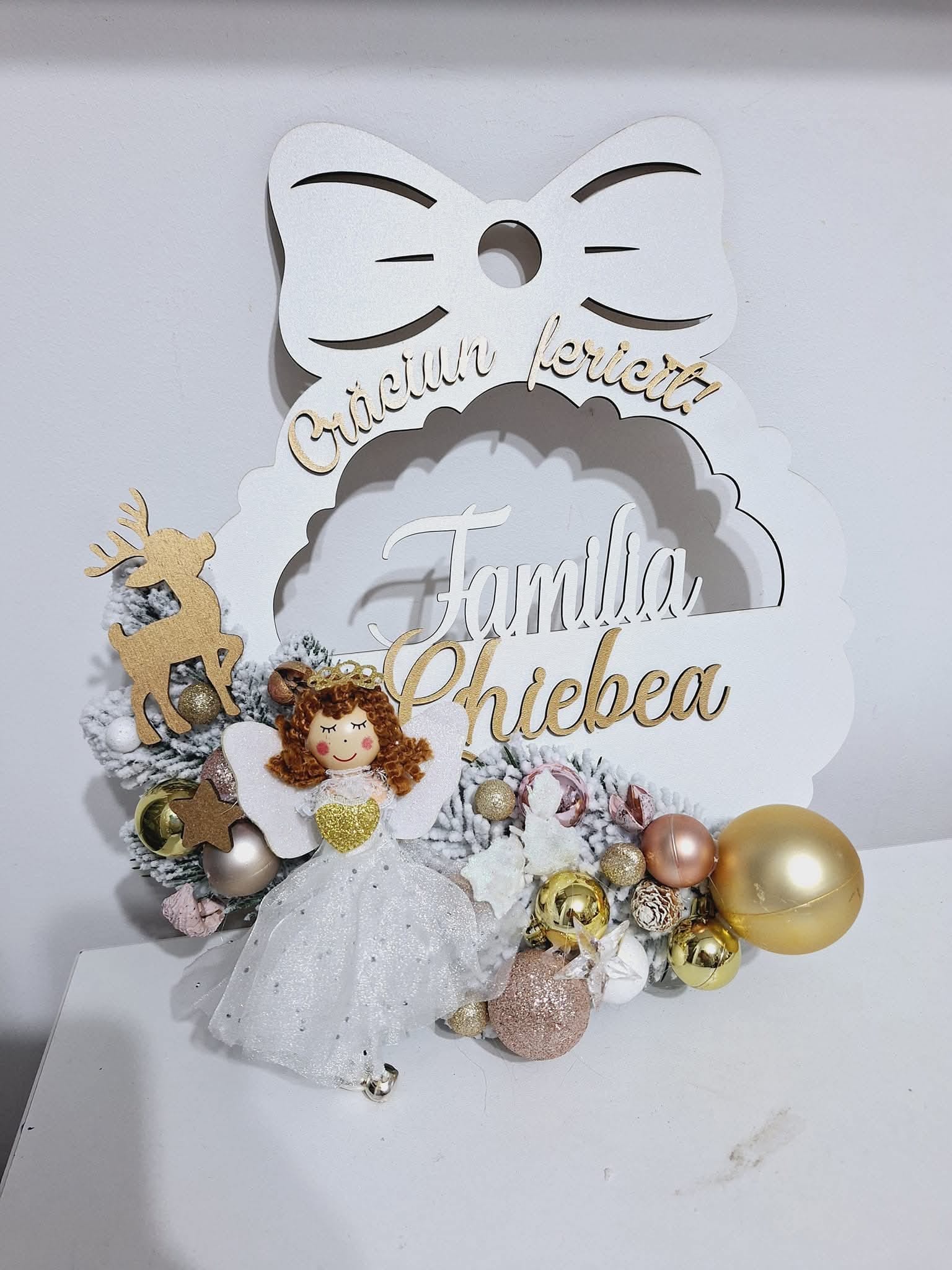 Coronite Craciun familia