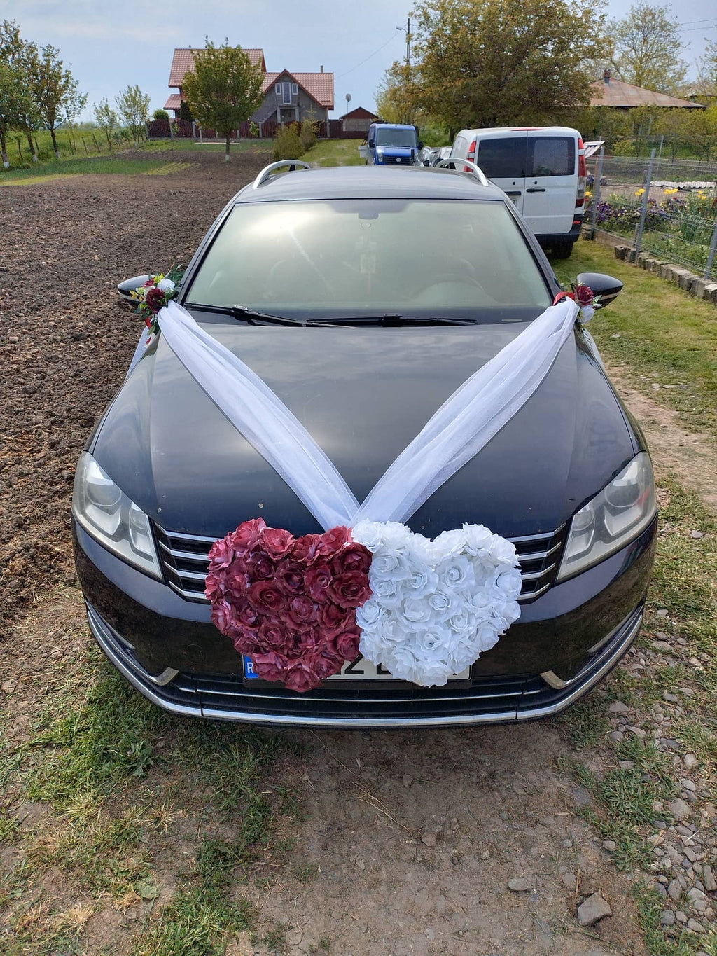 Aranjament floral Inimă dublă