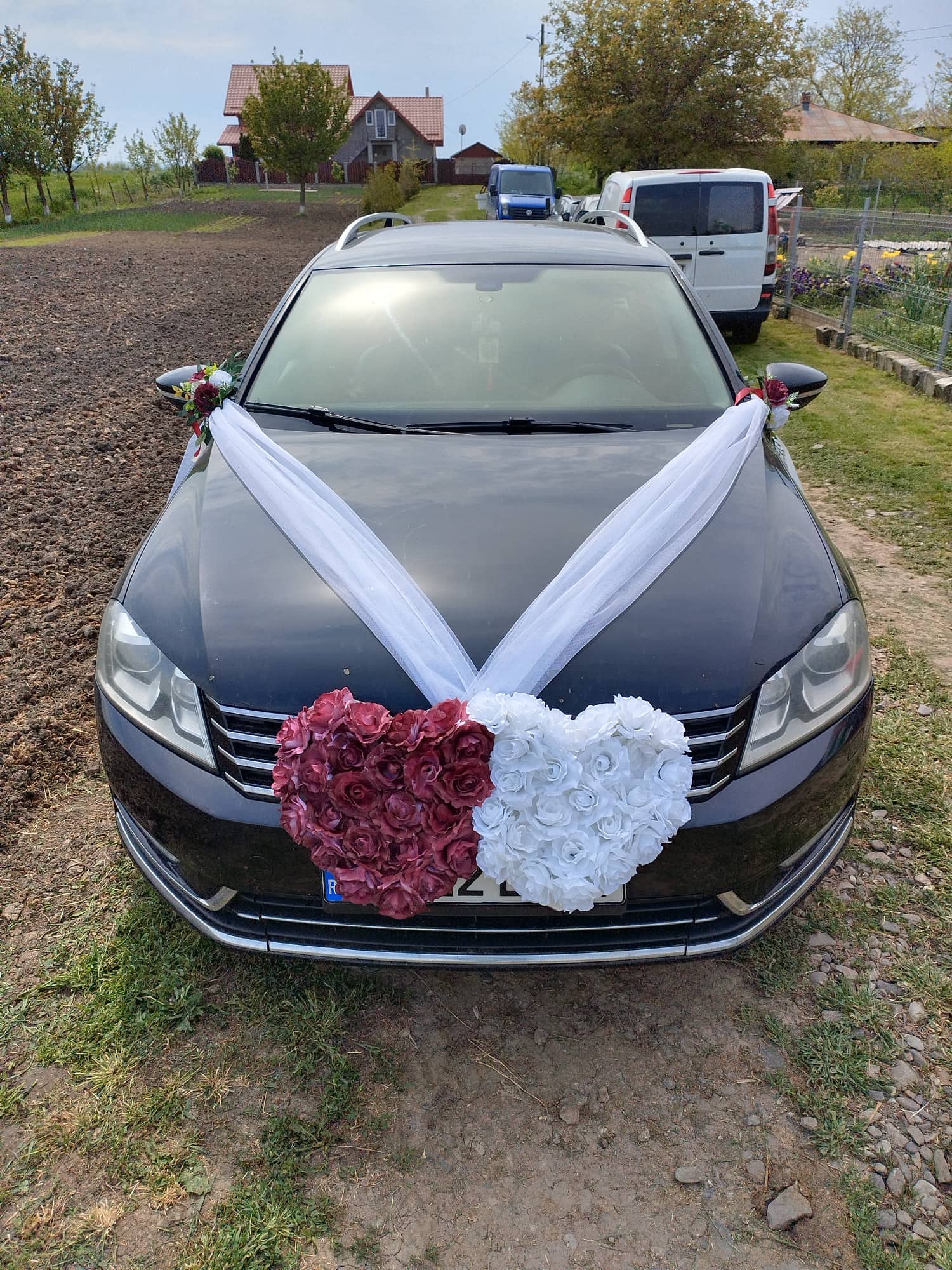 Aranjament floral Inimă dublă